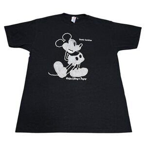 Vintage 80s Sherrys Mickey‎ Mouse Disney North Carolina Shirt Adult Large